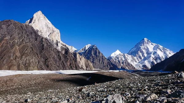 Broad Peak Concordia Góry Karakorum Pakistan — Zdjęcie stockowe