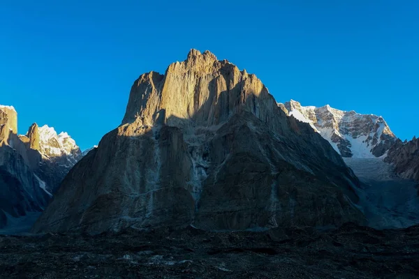 Trango Tower Termékcsalád Karakoram Tartományban Base Camp Pakisztán Ázsia — Stock Fotó