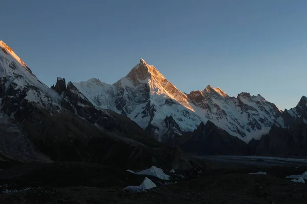 Broad Peak Concordia Karakorum Hegyek Pakisztán — Stock Fotó