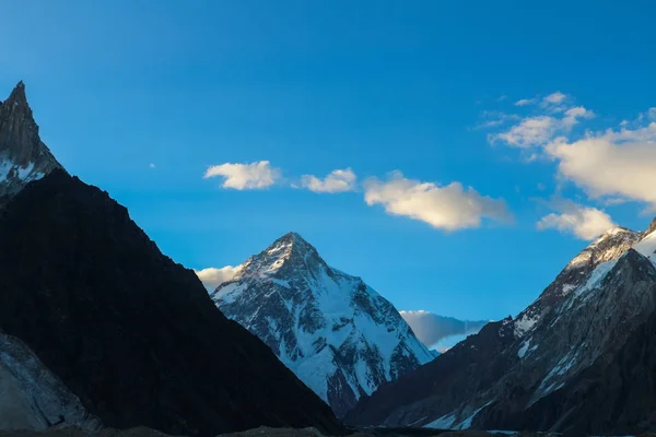 Drugi Najwyższy Szczyt Świata Zakres Karakorum Pakistan — Zdjęcie stockowe