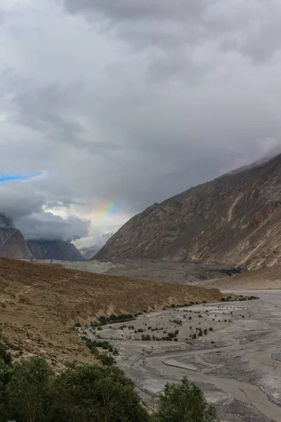 Landscape Trekking Trail Karakoram Range Trekking Braldu River Karakorum Mountains — Stock Photo, Image