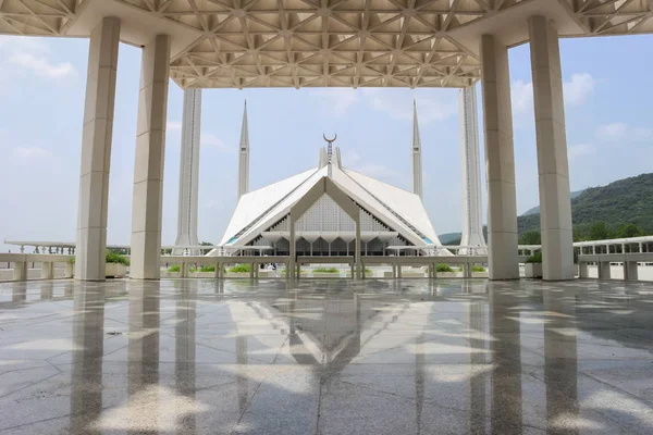 Mezquita Faisal Capital Islamabad Pakistán — Foto de Stock