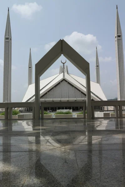 Mezquita Faisal Capital Islamabad Pakistán — Foto de Stock