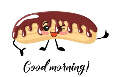 Logo ya da tabela tasarımı. Eklemeler. Sarı arka plan. Çikolata kremalı ekler...