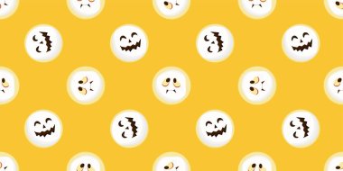 Ürkütücü yüzleri olan kusursuz bir model. Cadılar Bayramı için arka plan. Azizler Günü ziyafeti