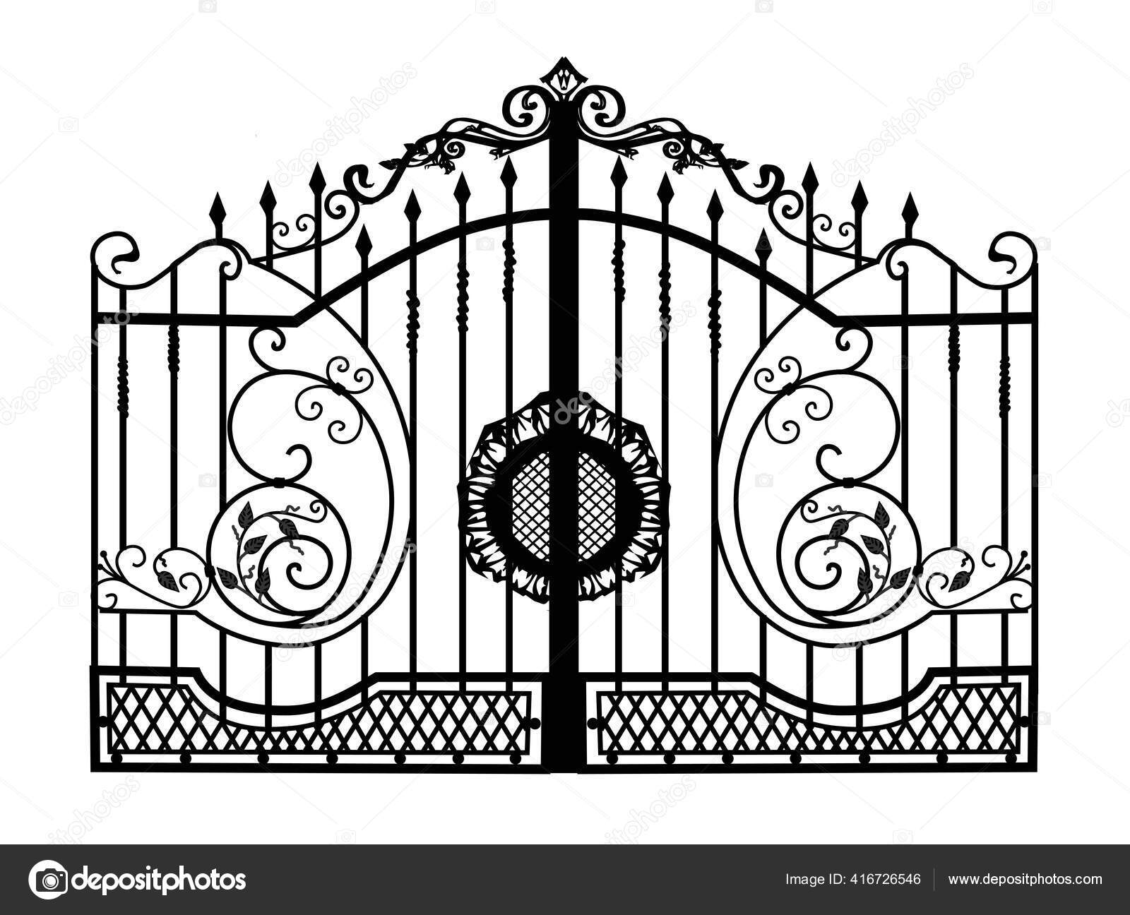 Cancelli Immagini Vettoriali Stock | Depositphotos