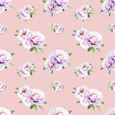 beyaz şakayık çiçekleri pürüzsüz arkaplan resimlemesi