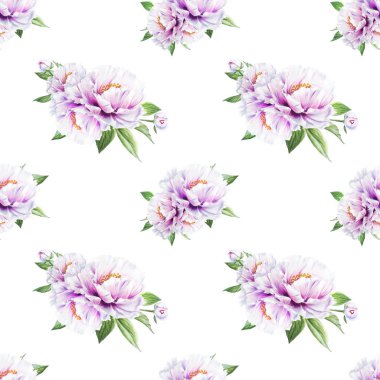 beyaz şakayık çiçekleri pürüzsüz arkaplan resimlemesi