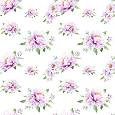 beyaz şakayık çiçekleri pürüzsüz arkaplan resimlemesi