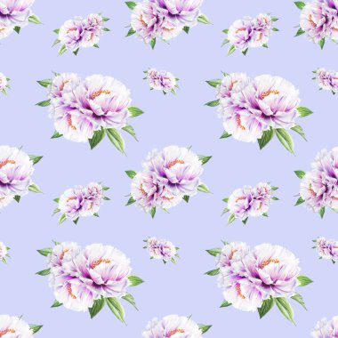 beyaz şakayık çiçekleri pürüzsüz arkaplan resimlemesi