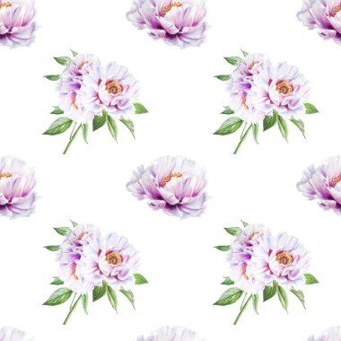 beyaz şakayık çiçekleri pürüzsüz arkaplan resimlemesi