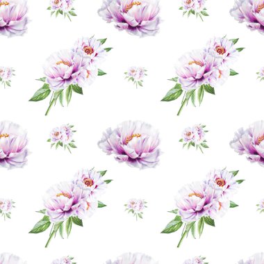 beyaz şakayık çiçekleri pürüzsüz arkaplan resimlemesi