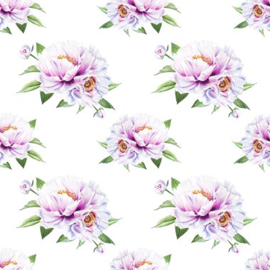 beyaz şakayık çiçekleri pürüzsüz arkaplan resimlemesi