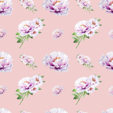 beyaz şakayık çiçekleri pürüzsüz arkaplan resimlemesi