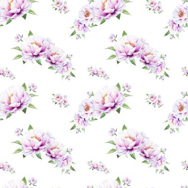 beyaz şakayık çiçekleri pürüzsüz arkaplan resimlemesi