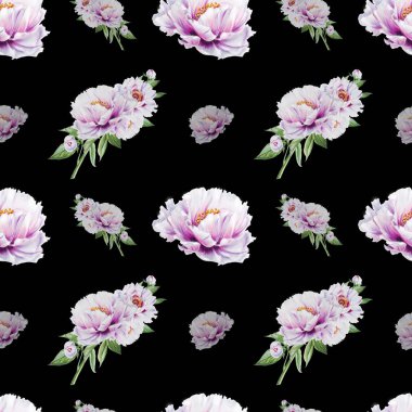 beyaz şakayık çiçekleri pürüzsüz arkaplan resimlemesi