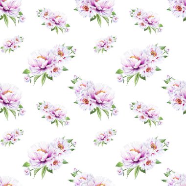 beyaz şakayık çiçekleri pürüzsüz arkaplan resimlemesi