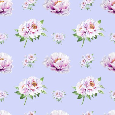 beyaz şakayık çiçekleri pürüzsüz arkaplan resimlemesi