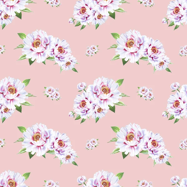 beyaz şakayık çiçekleri pürüzsüz arkaplan resimlemesi