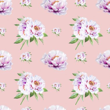 beyaz şakayık çiçekleri pürüzsüz arkaplan resimlemesi