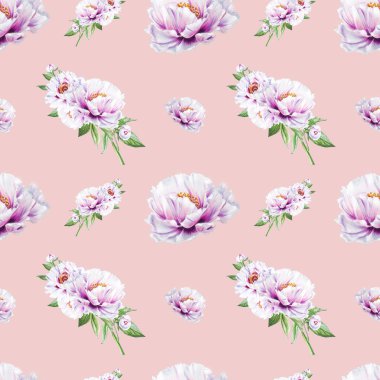 beyaz şakayık çiçekleri pürüzsüz arkaplan resimlemesi