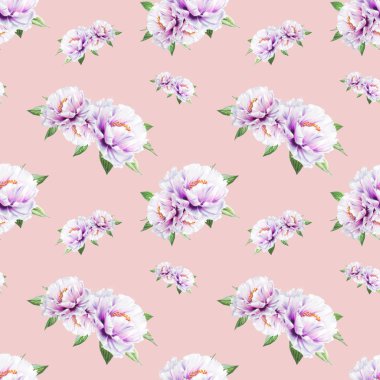 beyaz şakayık çiçekleri pürüzsüz arkaplan resimlemesi