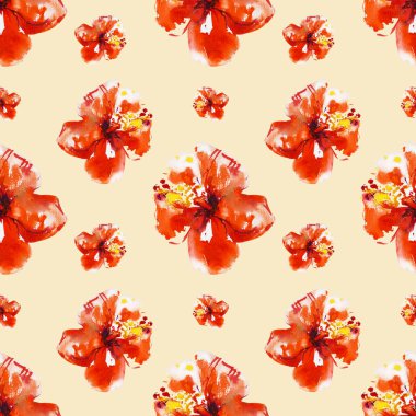 Hibiscus çiçek çerçevesi beyaz izole