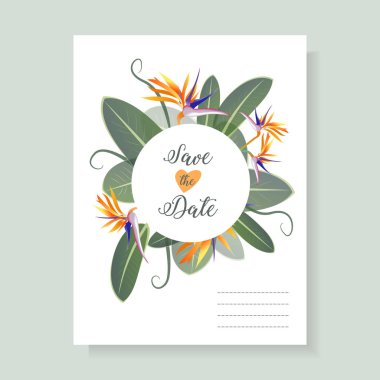 tarihi düğün daveti kaydedin