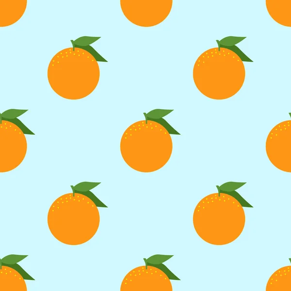 portakal meyve vektör dikişsiz desen