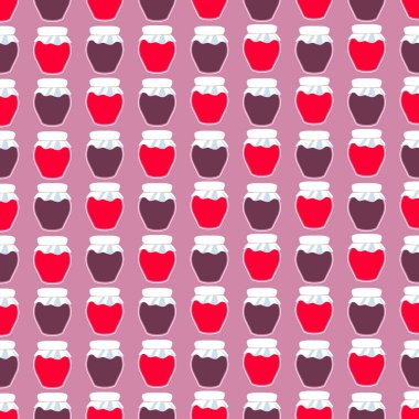 Reçel kavanoz ile Seamless Modeli