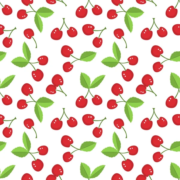 Kiraz ile sorunsuz vektör desen