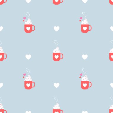 Kalpli şirin, pürüzsüz bardaklar.