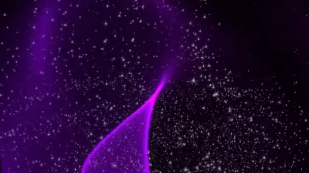 Aurora Particles Background Una Grande Clip Grafica Stock Motion Che — Video Stock