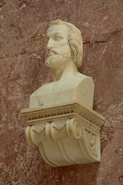 Regensburg, Bavaria, Almanya yakınlarındaki Walhalla Müzesi manzarası