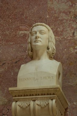 Regensburg, Bavaria, Almanya yakınlarındaki Walhalla Müzesi manzarası