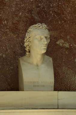 Regensburg, Bavaria, Almanya yakınlarındaki Walhalla Müzesi manzarası