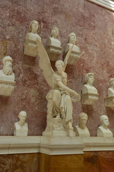 Blick Auf Das Walhalla Museum Bei Regensburg Bayern Deutschland — Stockfoto