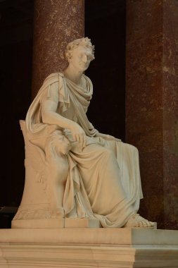 Regensburg, Bavaria, Almanya yakınlarındaki Walhalla Müzesi manzarası