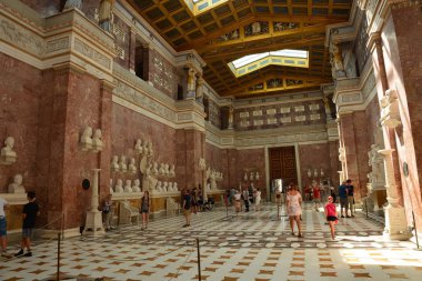 Regensburg, Bavaria, Almanya yakınlarındaki Walhalla Müzesi manzarası