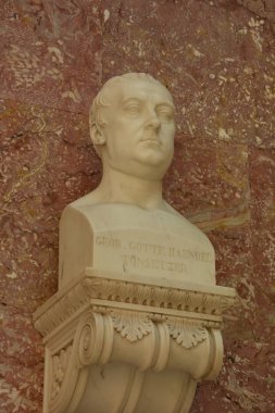 Regensburg, Bavaria, Almanya yakınlarındaki Walhalla Müzesi manzarası