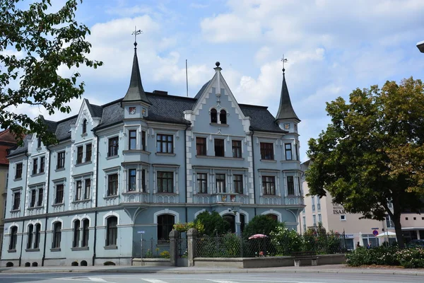 Landshut Deutschland Blick Die Historische Stadt Landshut Bayern Deutschland — Stockfoto