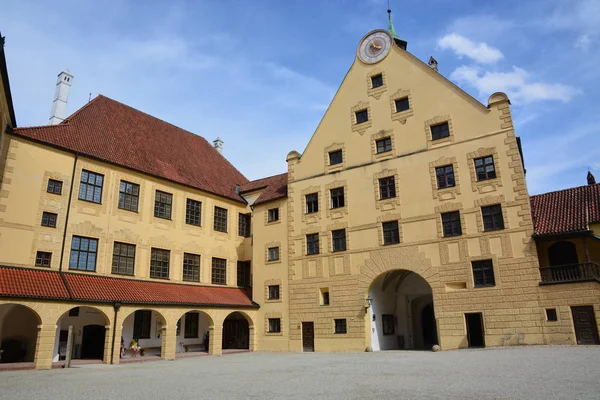 Landshut Deutschland Blick Auf Die Historische Festung Trausnitz Landshut Bayern — Stockfoto