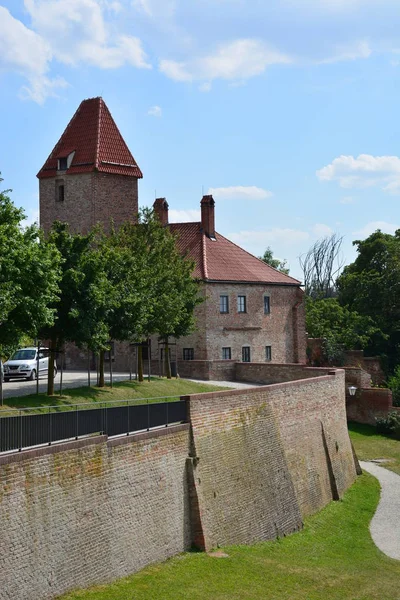 Landshut Alemania Vista Histórica Fortaleza Trausnitz Landshut Baviera Alemania — Foto de Stock