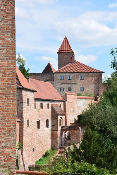 Landshut Alemania Vista Histórica Fortaleza Trausnitz Landshut Baviera Alemania — Foto de Stock