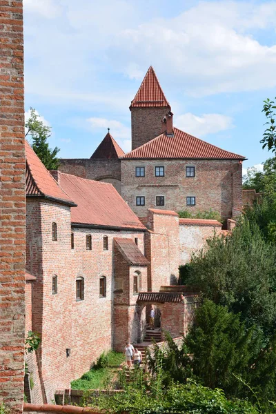 Landshut Alemania Vista Histórica Fortaleza Trausnitz Landshut Baviera Alemania — Foto de Stock