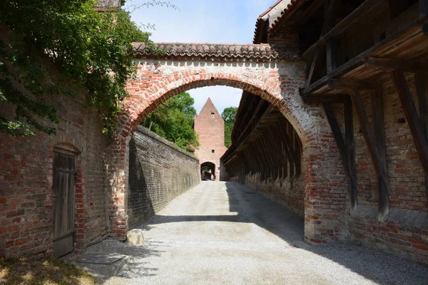 Landshut Alemania Vista Histórica Fortaleza Trausnitz Landshut Baviera Alemania — Foto de Stock