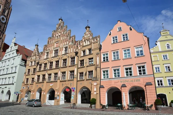 Landshut Deutschland Blick Die Historische Stadt Landshut Bayern Deutschland — Stockfoto