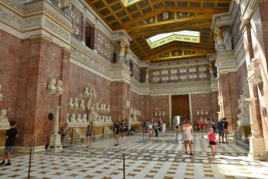 Regensburg, Bavaria, Almanya yakınlarındaki Walhalla Müzesi manzarası