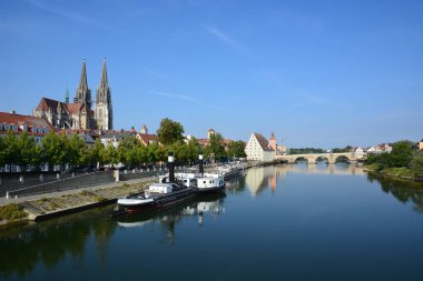 Regensburg, Bavyera, Almanya'nın tarihsel city otellerini göster