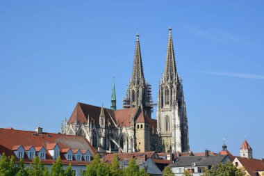 Regensburg, Bavyera, Almanya'nın tarihsel city otellerini göster